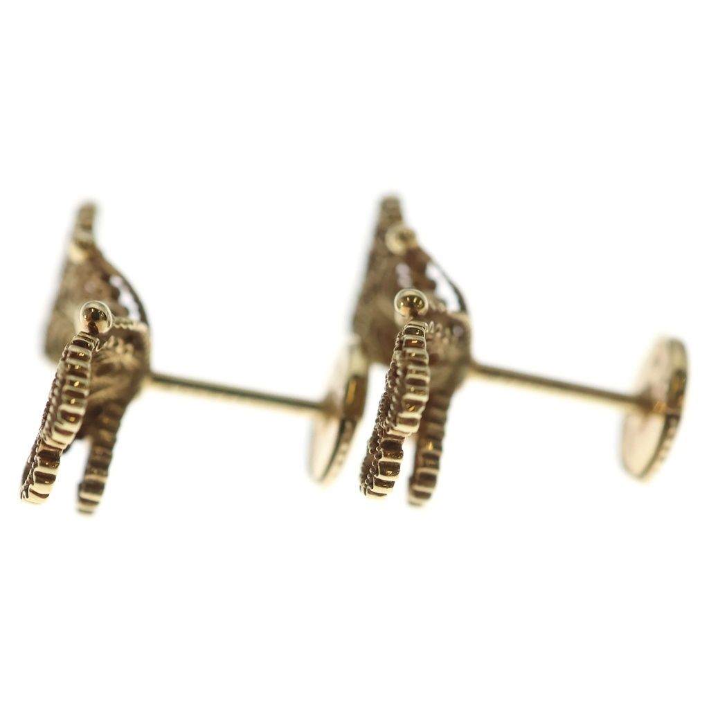 Gucci Marche Des Merveilles Diamond Earrings Gold — view 3