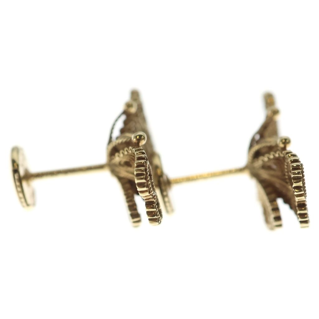 Gucci Marche Des Merveilles Diamond Earrings Gold — view 4