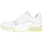 Louis Vuitton LV Trainer Line Lace Up Low Cut Sneakers White 9.5