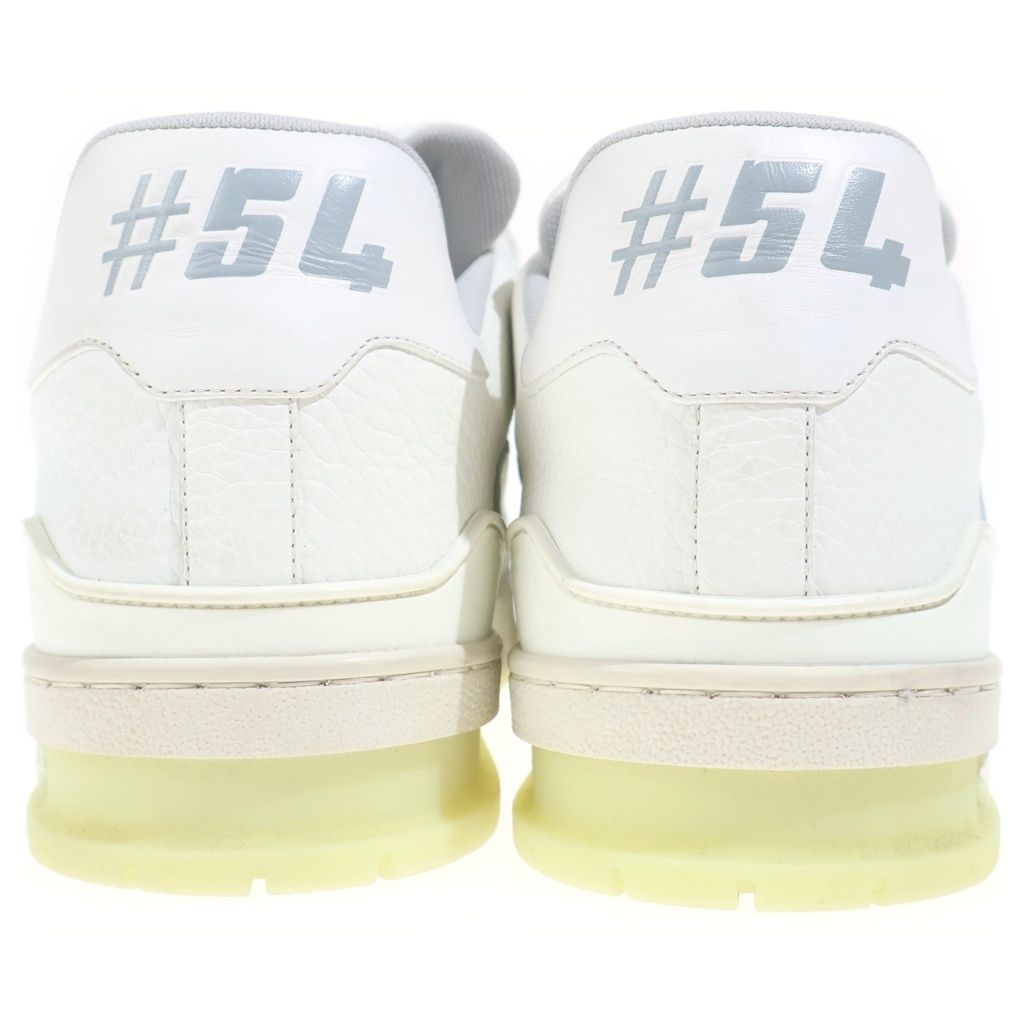 Louis Vuitton LV Trainer Line Lace Up Low Cut Sneakers White 9.5 — view 3
