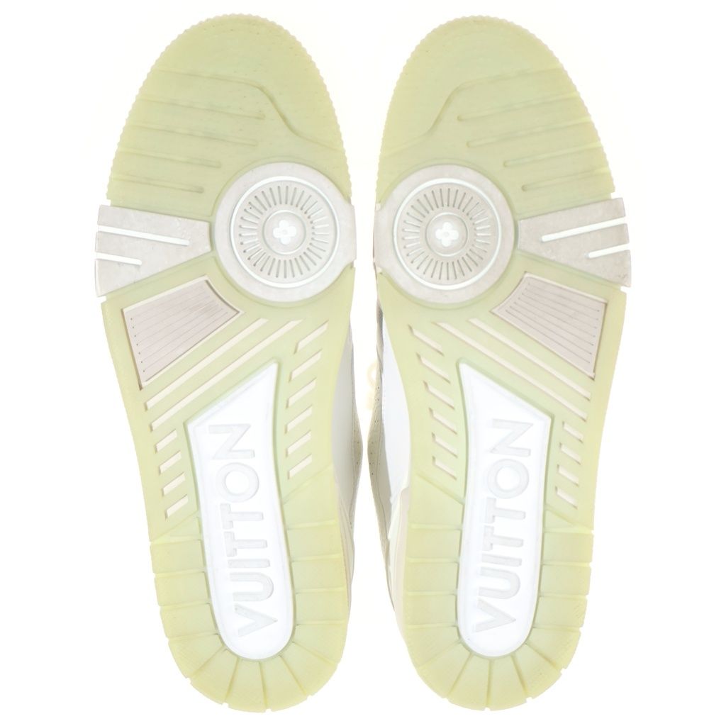 Louis Vuitton LV Trainer Line Lace Up Low Cut Sneakers White 9.5 — view 5