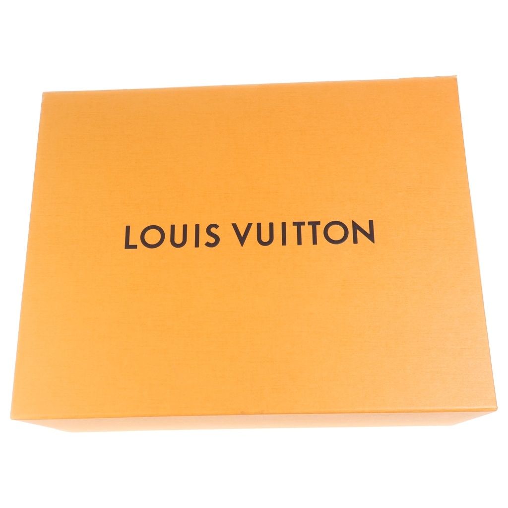 Louis Vuitton Luxembourg Line Sneakers Monogram Leather Low Cut Blue — view 7