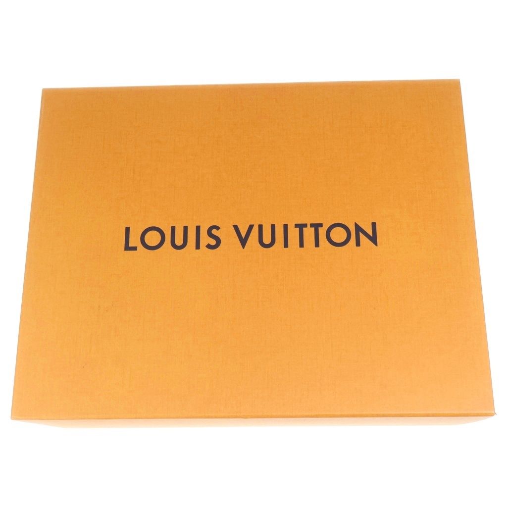 Louis Vuitton Run Away Line Croco Embossed Leather Lace Up Low Cut Sneakers — view 7