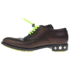Louis Vuitton LV Formal Line Derby Shoes LV Monogram Flower Studs Leather