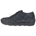 Louis Vuitton Wilderness Line Sneakers Monogram Leather Low Cut Black