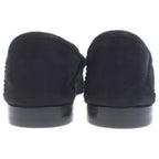 Gucci Horsebit Suede Leather Loafers Shoes Black — view 3
