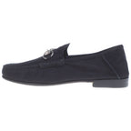 Gucci Horsebit Suede Leather Loafers Shoes Black