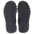 Prada Leather Tessuto Sneakers White Black 6 — view 5