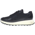 Prada Leather Tessuto Sneakers White Black 6