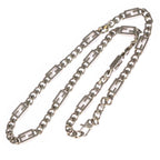 Fendi Baguette FF Logo Chain Bracelet Silver — view 2