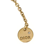 Dior Petit CD Double Necklace Logo Star Chain Gold — view 5