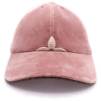 Louis Vuitton LV Touch Velour Monogram Flower Embroidery Baseball Cap Hat Pink — view 4