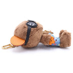 Louis Vuitton LV Bear Bag Charm Key Holder Brown Gold — view 3
