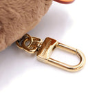 Louis Vuitton LV Bear Bag Charm Key Holder Brown Gold — view 6