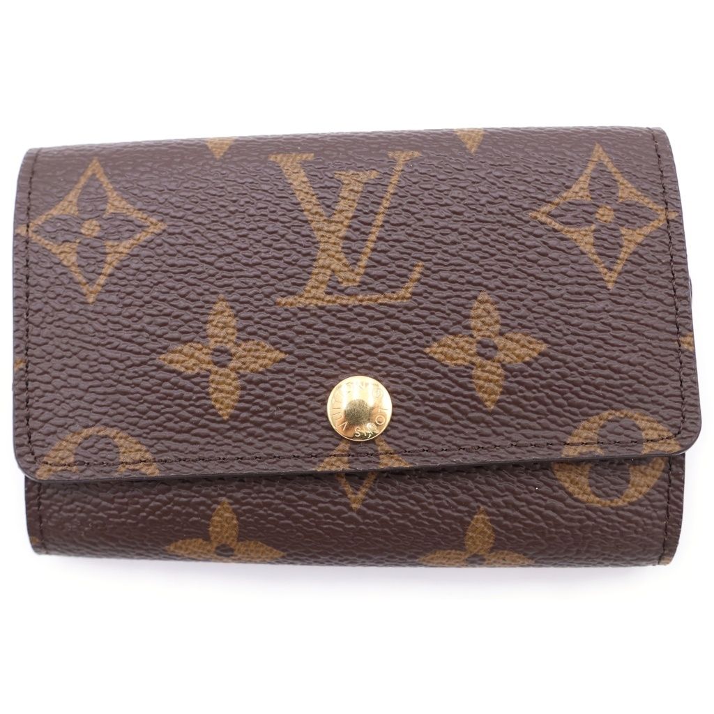 Louis Vuitton Monogram Multicles 6 Key Case Brown Key Holder
