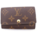 Louis Vuitton Monogram Multicles 6 Key Case Brown Key Holder