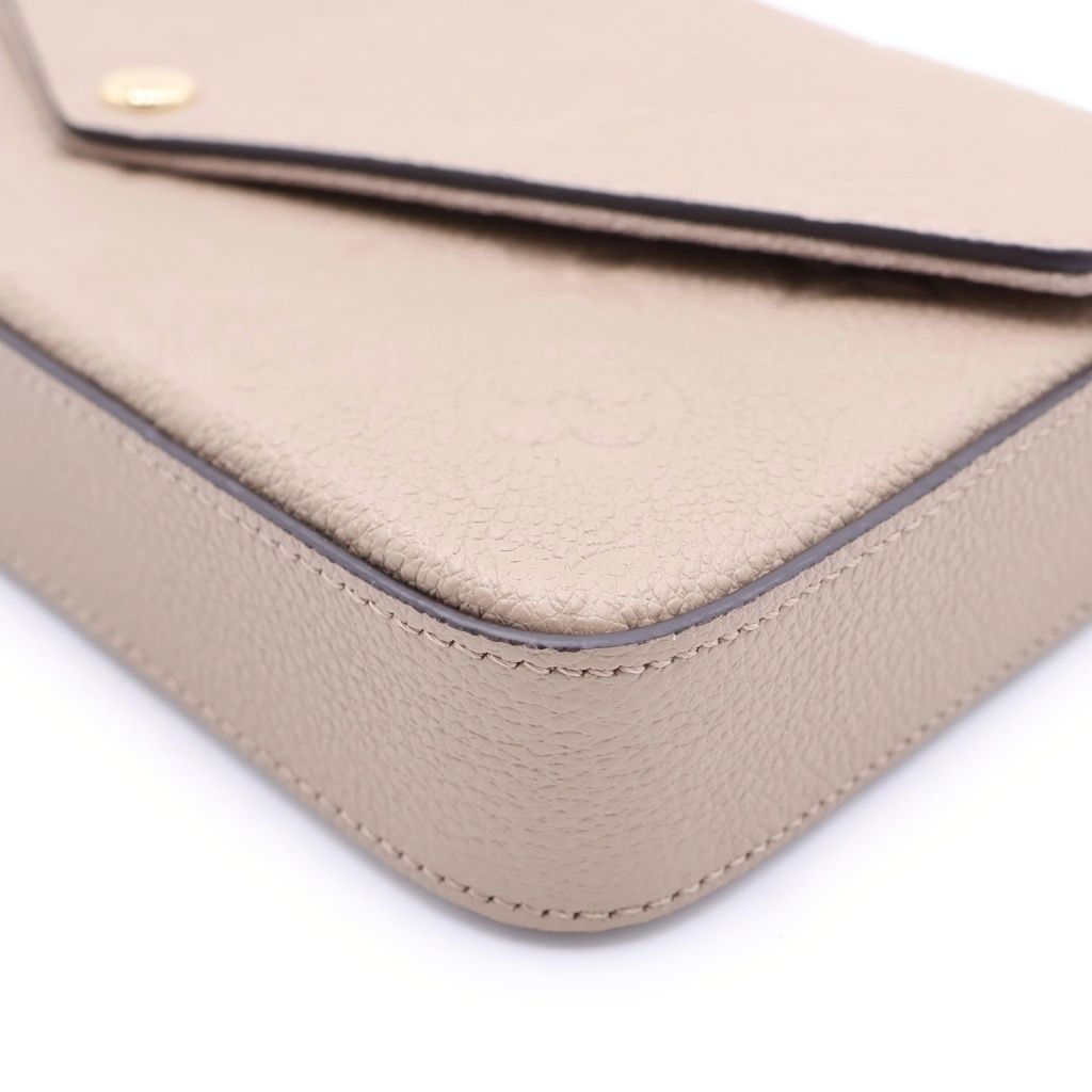 Louis Vuitton Monogram Empreinte Pochette Felicie Chain Wallet Shoulder — view 5