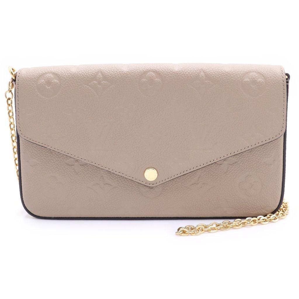Louis Vuitton Monogram Empreinte Pochette Felicie Chain Wallet Shoulder