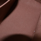 Louis Vuitton Monogram Alma BB 2-Way Shoulder Bag Brown Leather Gold — view 8