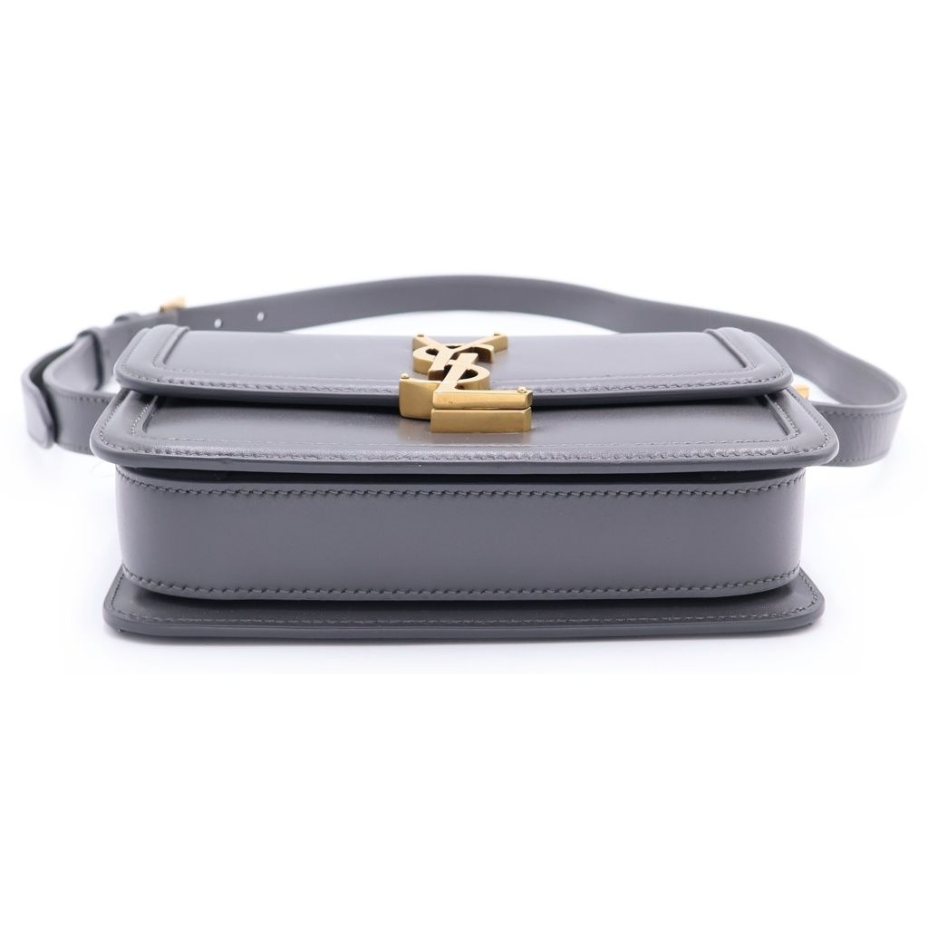 Saint Laurent Solferino Shoulder Bag Leather Logo — view 4