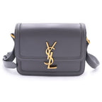 Saint Laurent Solferino Shoulder Bag Leather Logo
