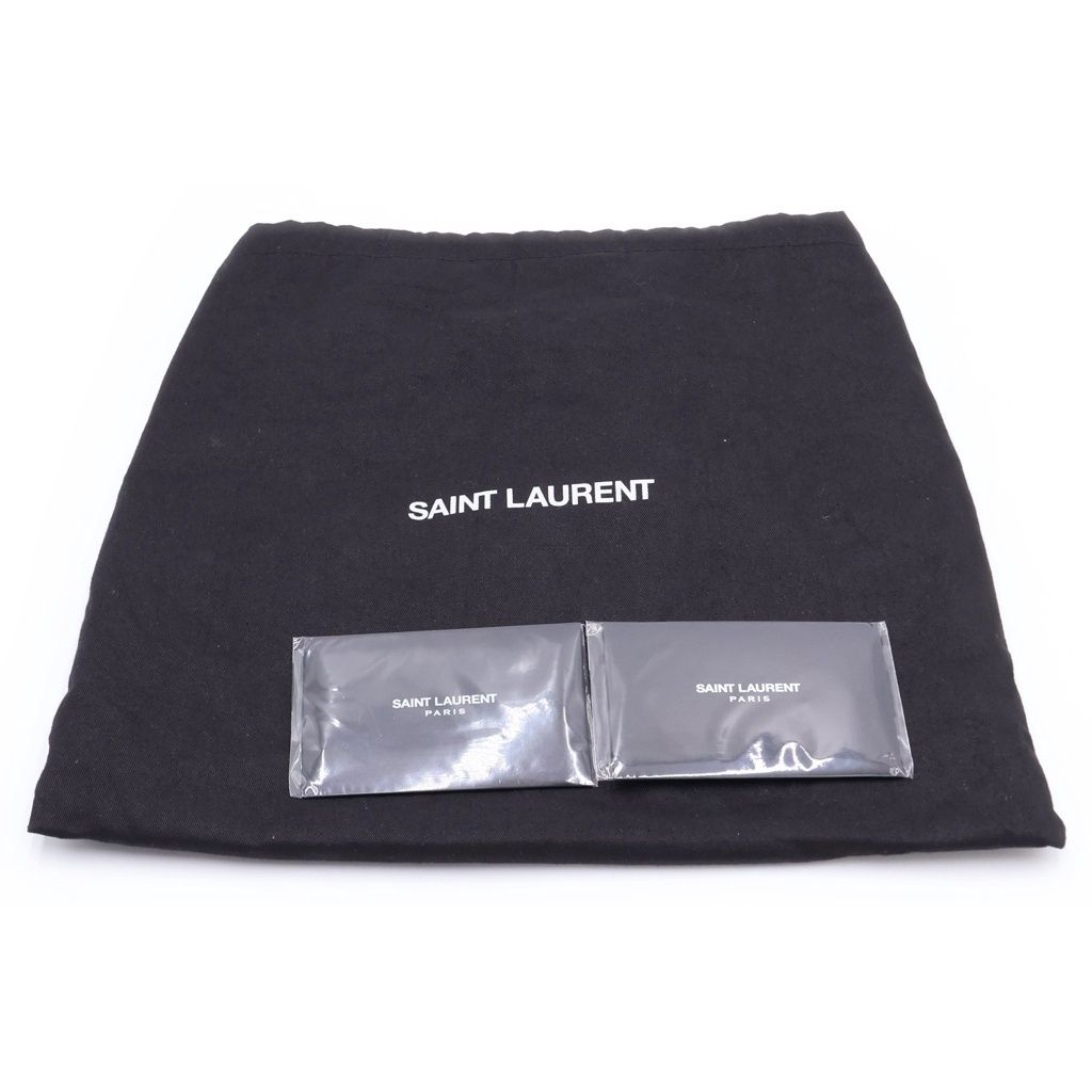 Saint Laurent Solferino Shoulder Bag Leather Logo — view 8
