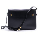 Saint Laurent Paris Manhattan Shoulder Bag Black Leather — view 2