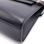 Saint Laurent Paris Manhattan Shoulder Bag Black Leather — view 5