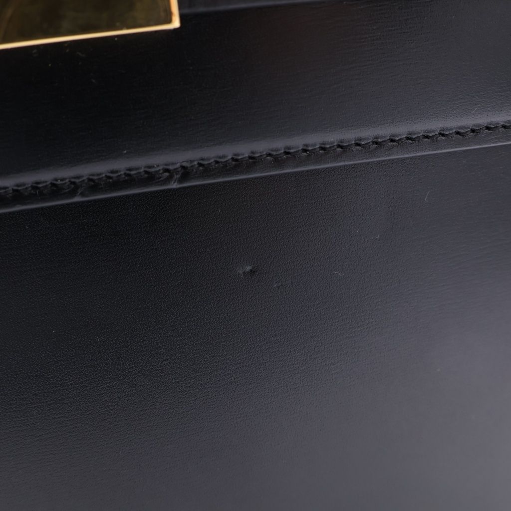 Saint Laurent Paris Manhattan Shoulder Bag Black Leather — view 7