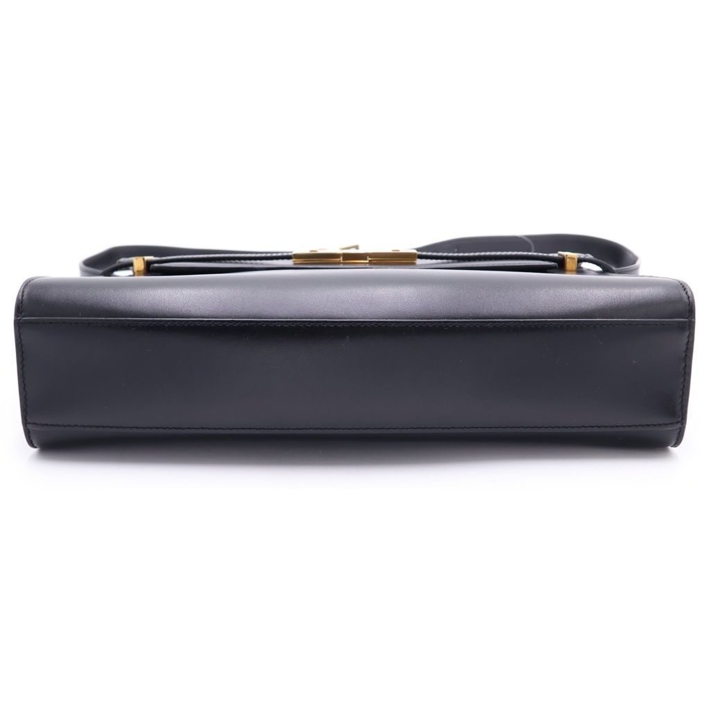 Saint Laurent Paris Manhattan Shoulder Bag Black Leather — view 4