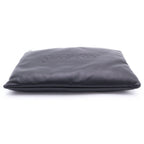Saint Laurent Paris Puffy Pouch Clutch Large Leather Black — view 4