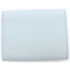 Loewe Anagram Logo Plate Trifold Leather Compact Wallet Light Blue — view 2