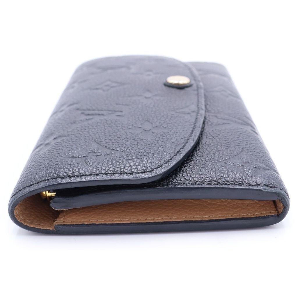 Louis Vuitton Monogram Empreinte Portefeuille Emily Wallet Leather Noir — view 3