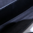 Dior Lady Cannage Pouch Chain Shoulder Bag Black Leather — view 7