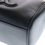 Celine Triomphe Smooth Calfskin Small Boston Bag Black — view 5