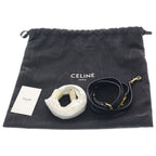 Celine Triomphe Smooth Calfskin Small Boston Bag Black — view 8