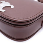 Celine Small Besace Strap Triomphe Small Shoulder Bag Brown — view 5