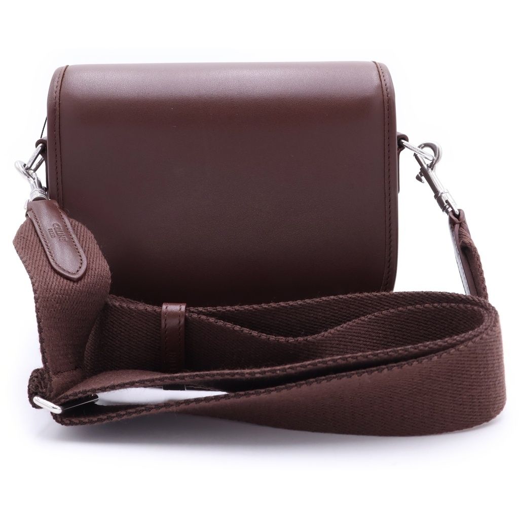 Celine Small Besace Strap Triomphe Small Shoulder Bag Brown — view 2