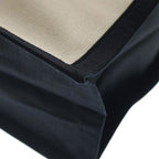 Saint Laurent Paris Rive Gauche Tote Canvas Leather Logo White Black — view 5