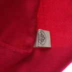 Hermes Cashmere Logo Large Shawl Scarf Fringe Pink — view 6