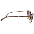 Chanel Logo Faux Pearl Sunglasses Brown Eyewear — view 3