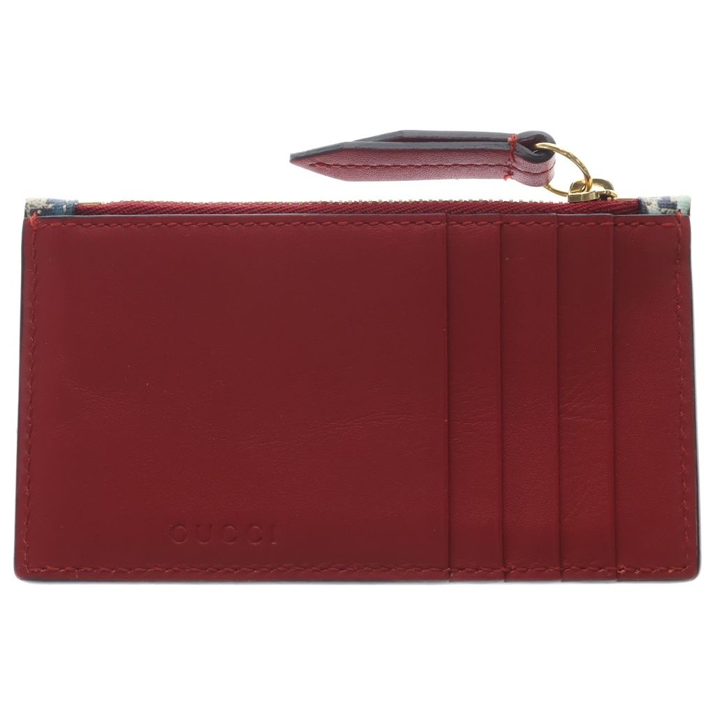 Gucci GG Blue Musu Coin Case Card Gray — view 2