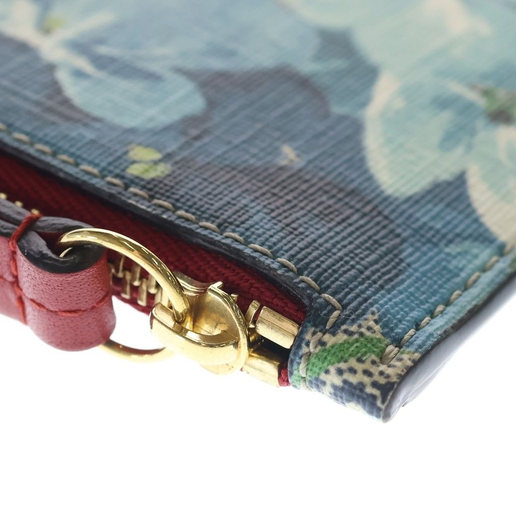 Gucci GG Blue Musu Coin Case Card Gray — view 6