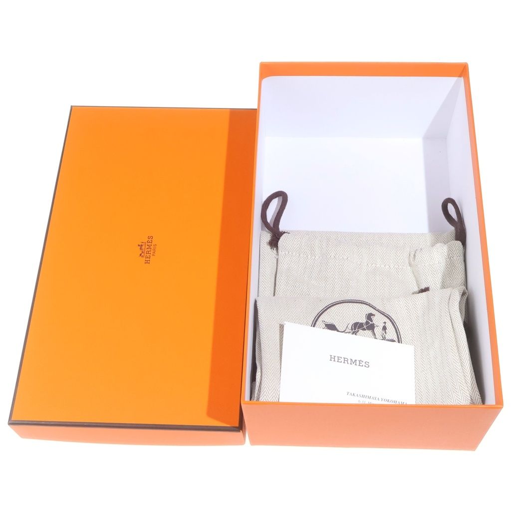 Hermes Egeri Ruba Chaine D'ancre Flat Sandals Shoes Light Blue — view 6