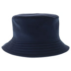 Hermes Red Drawer Bucket Hat Marine Cotton Navy — view 2