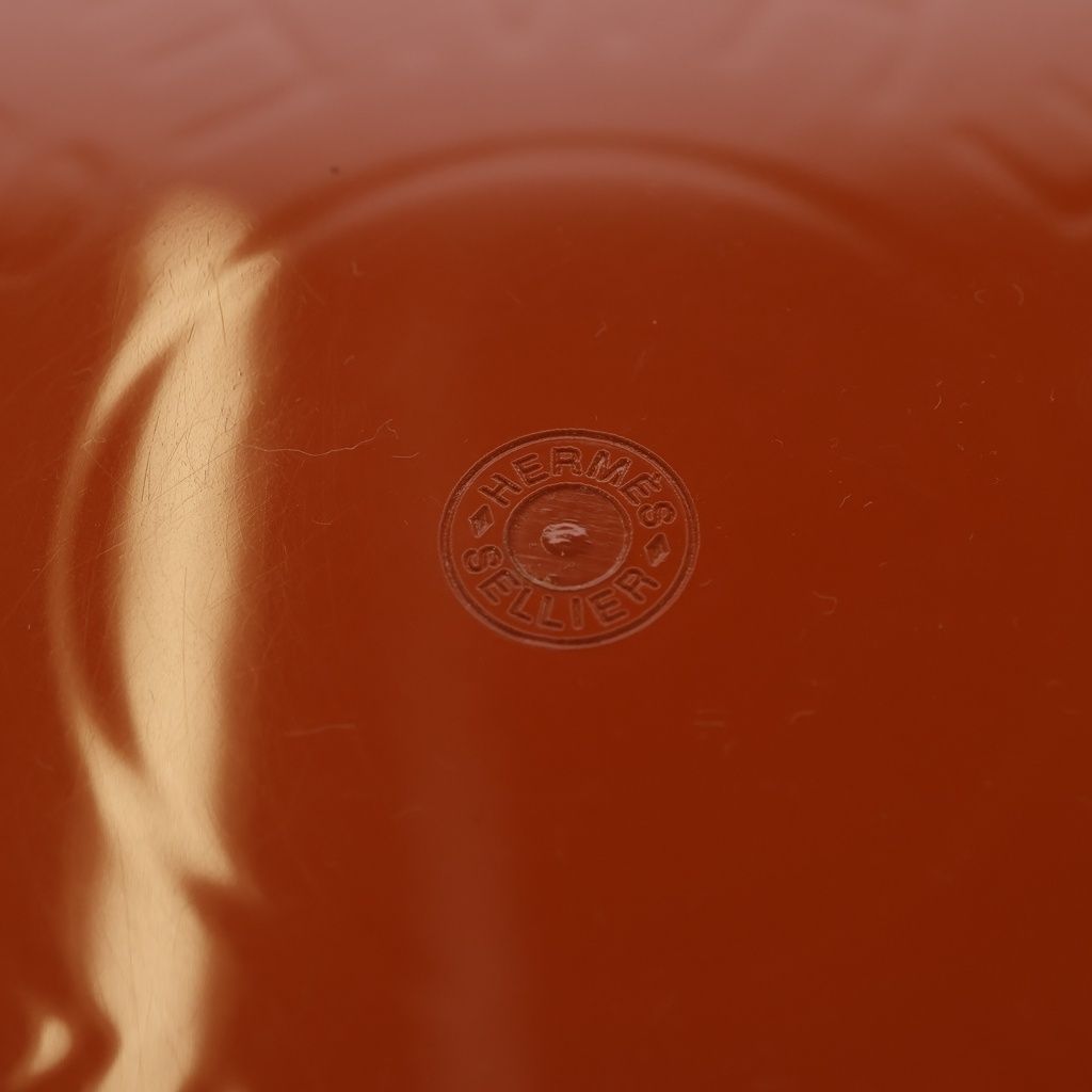 Hermes Ufserie Dog Frisbee Orange Pet Accessory — view 5