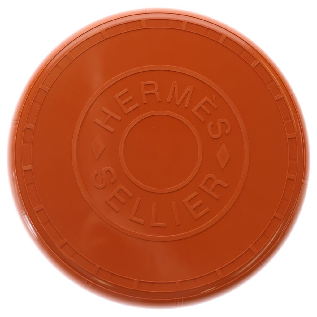 Hermes Ufserie Dog Frisbee Orange Pet Accessory