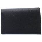 Louis Vuitton Portefeuille Capucines Compact Leather Black Wallet — view 2