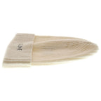 Celine Logo Embroidery Beanie Knit Cap Hat Ivory — view 4
