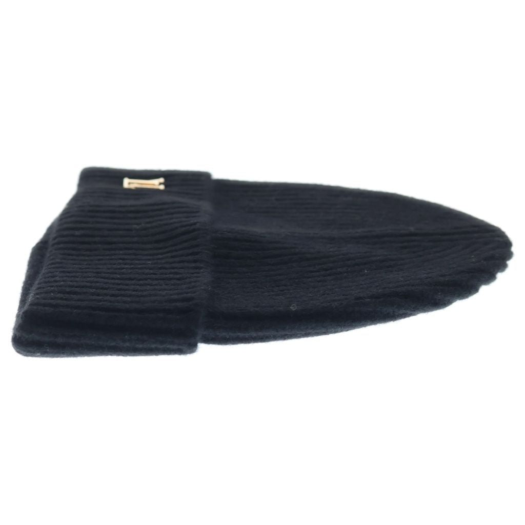 Louis Vuitton LV Spark Cashmere Beanie Knit Cap Hat Black — view 4